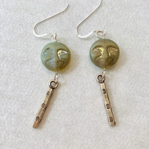 Swing from the Moon Earrings
