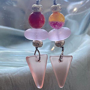 Pink Parfait Earrings