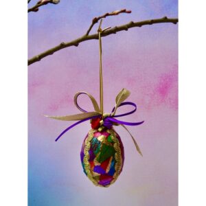 Jewel Wooden Eggs
