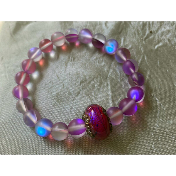 Shimmer Pink Yoga Bracelet