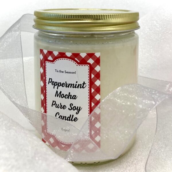 Peppermint Mocha Candle - Large