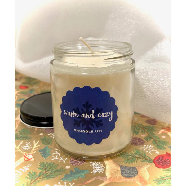 Small Warm and Cozy Candle