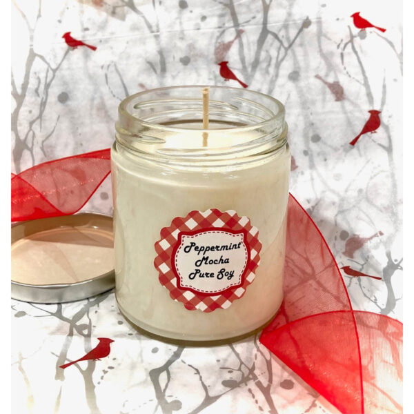 Medium Peppermint Mocha Soy Candle