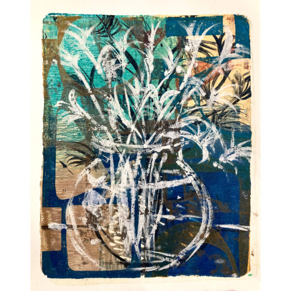 Modern Floral Monotype