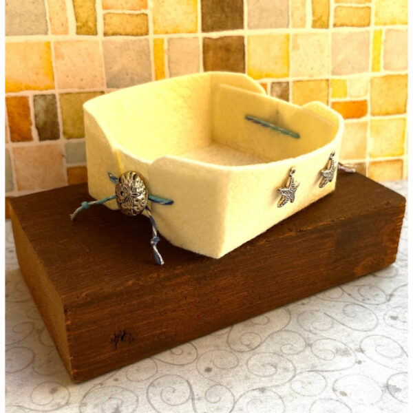 Seashore Felt Storage Basket