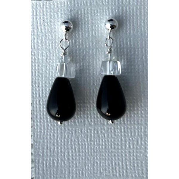 Night Crystal Earrings