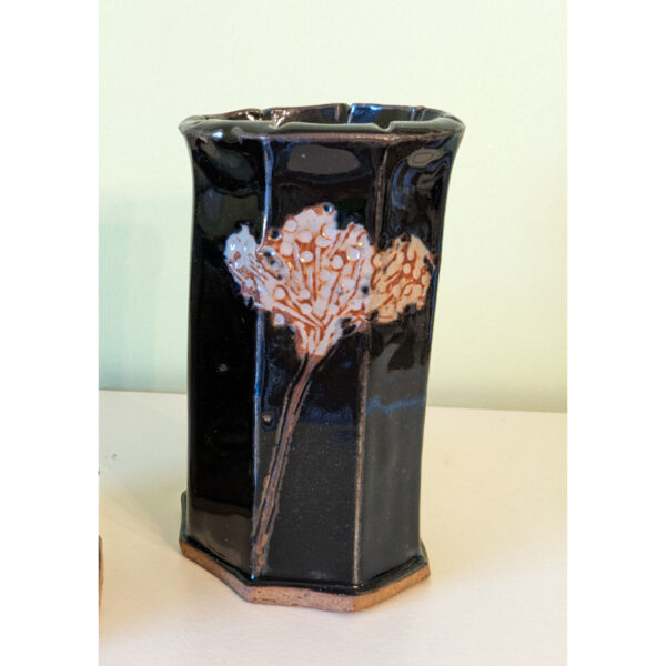 Queen Anne's Lace Midnight Vase