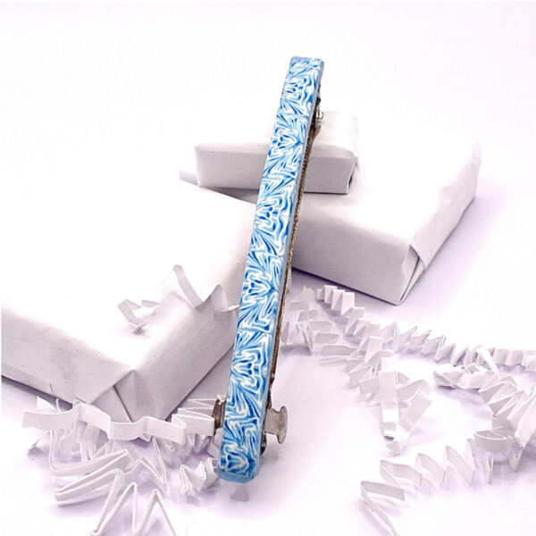 Rhythmic Blue Barrette