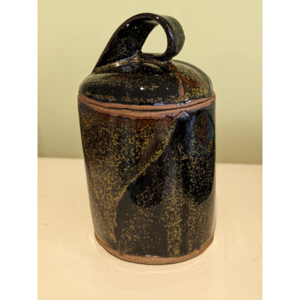 Starry Night Lidded Vessel