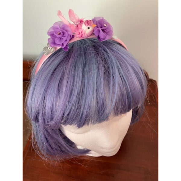 Lavender Lady Bird Headband