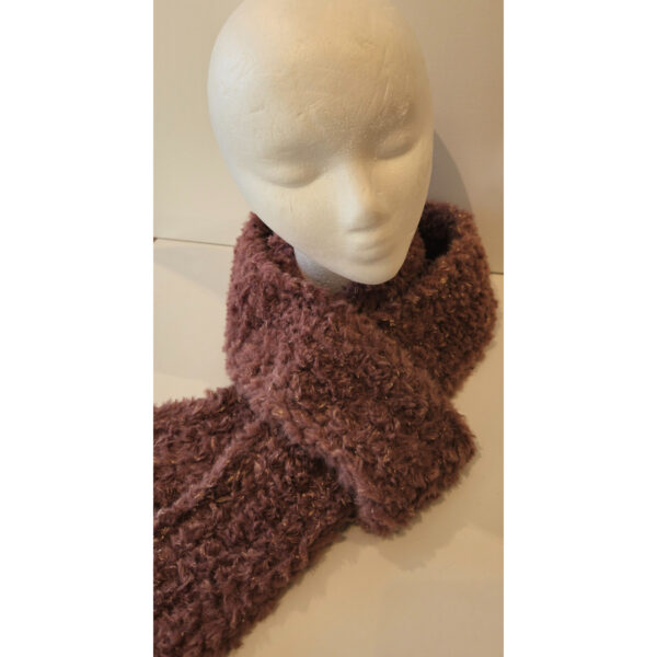 Raspberry Sorbet Sparkle Scarf