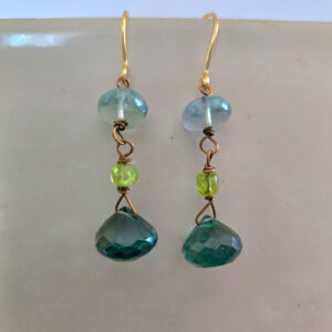 Green Goddess Earring
