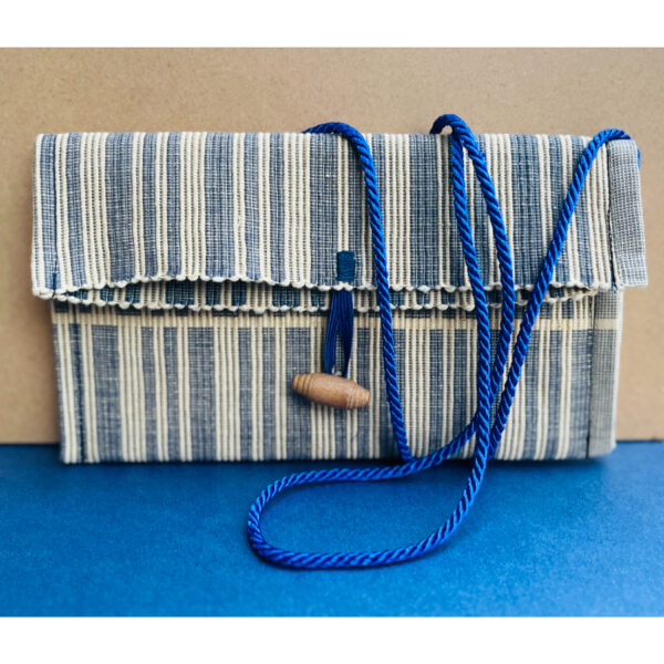 Blue Stripe X-Body Bag