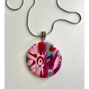 Flower in Camo Pendant