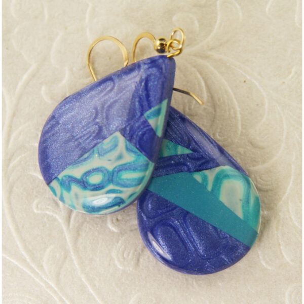 Pebbles in the Stream Earring