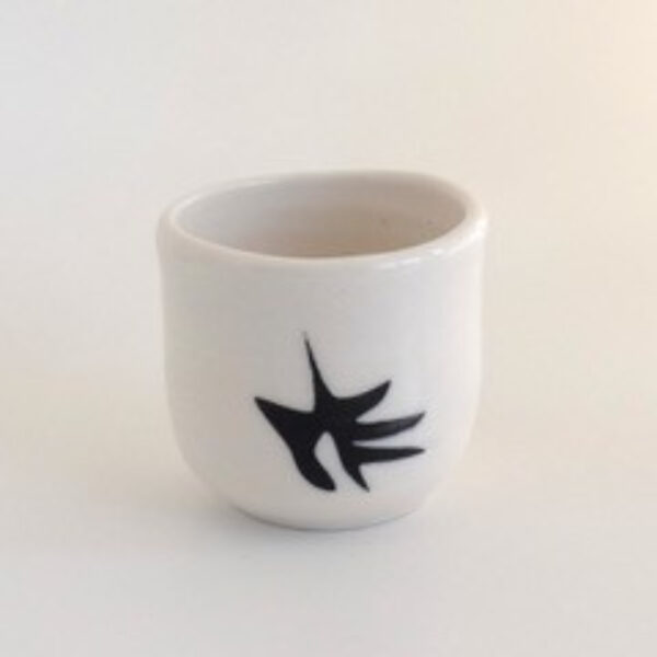 Abstract Art Porcelain Cup
