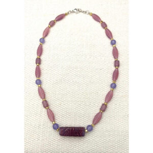 Pink Lavender Necklace