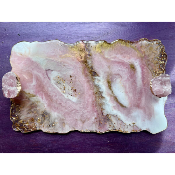 Rose Quartz Tray