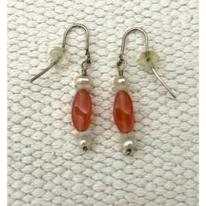 Strawberry Pearls Earrings