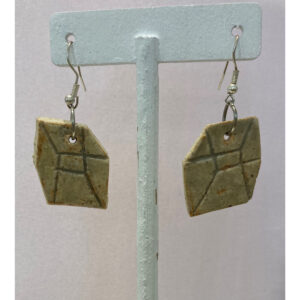 Flat Cube Earrings