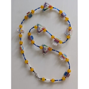 Blown Away Geometric Necklace