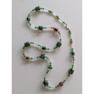 Blown Away Green Necklace