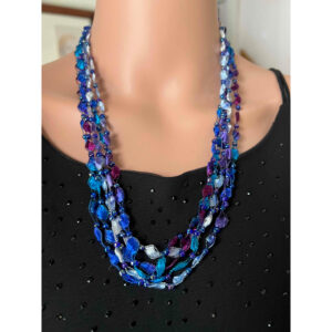 Galaxy Beaded Necklace