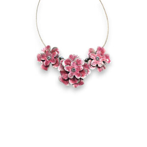 3-Way Pink Blossom Necklace