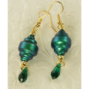 Emerald Dangle Earrings