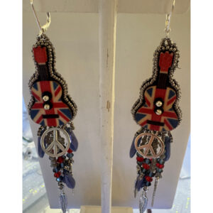 Guitar Earrings