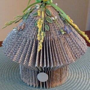 Birdhouse Book Art
