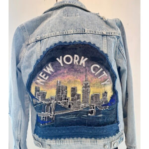 NYC Sunset Denim Jacket
