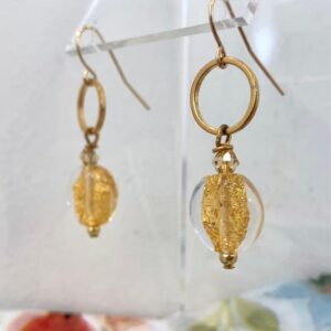 Golden Sparkle Earrings