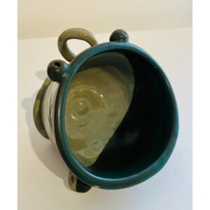 Green Salt Piggy Salt Cellar