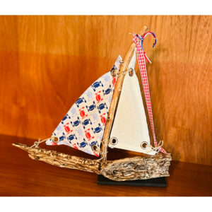 Crab Driftwood Boat
