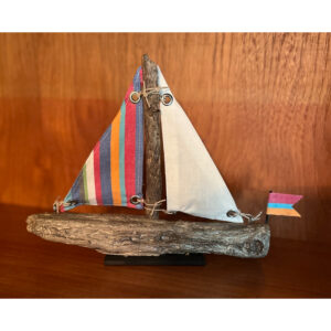 Endless Summer Driftwood Boat