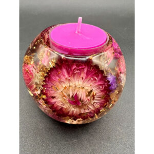 Golden Garden Tealight Holder