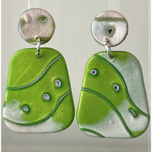 Green Path Earrings