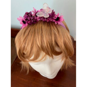 Lilac Butterfly Headband
