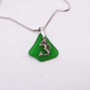 Sea Glass Mermaid Pendant