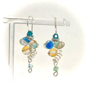 Shoreline Fancy Glass Earring