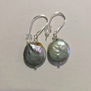 Silver Moon Earring