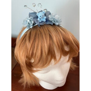 Teddy Bear Blues Headband