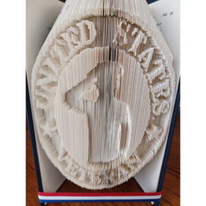 United States Veteran Book Art