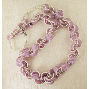 Lilac Flutter Necklace