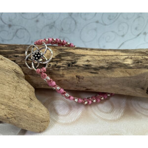 Pink Dewdrop Bracelets