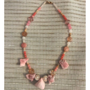 Geode Pink Necklace