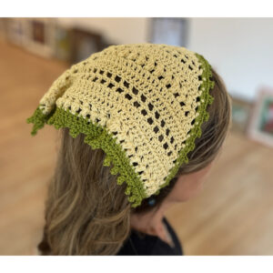Succulent Bobble Kerchief & Scrunchie Set