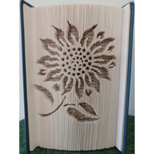 Sunflower Book Art
