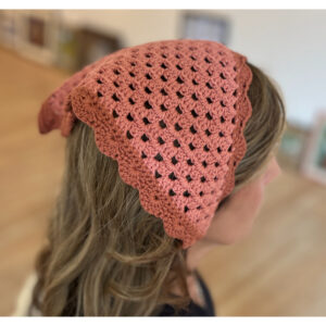 Tea Time Granny Kerchief & Scrunchie Set